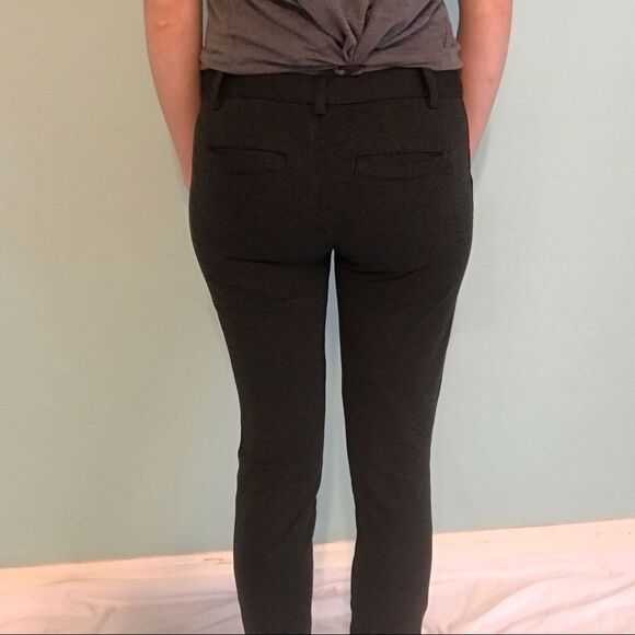 Gap Gray Dress Ankle Length Slack Pants size 0 - Picture 2 of 7